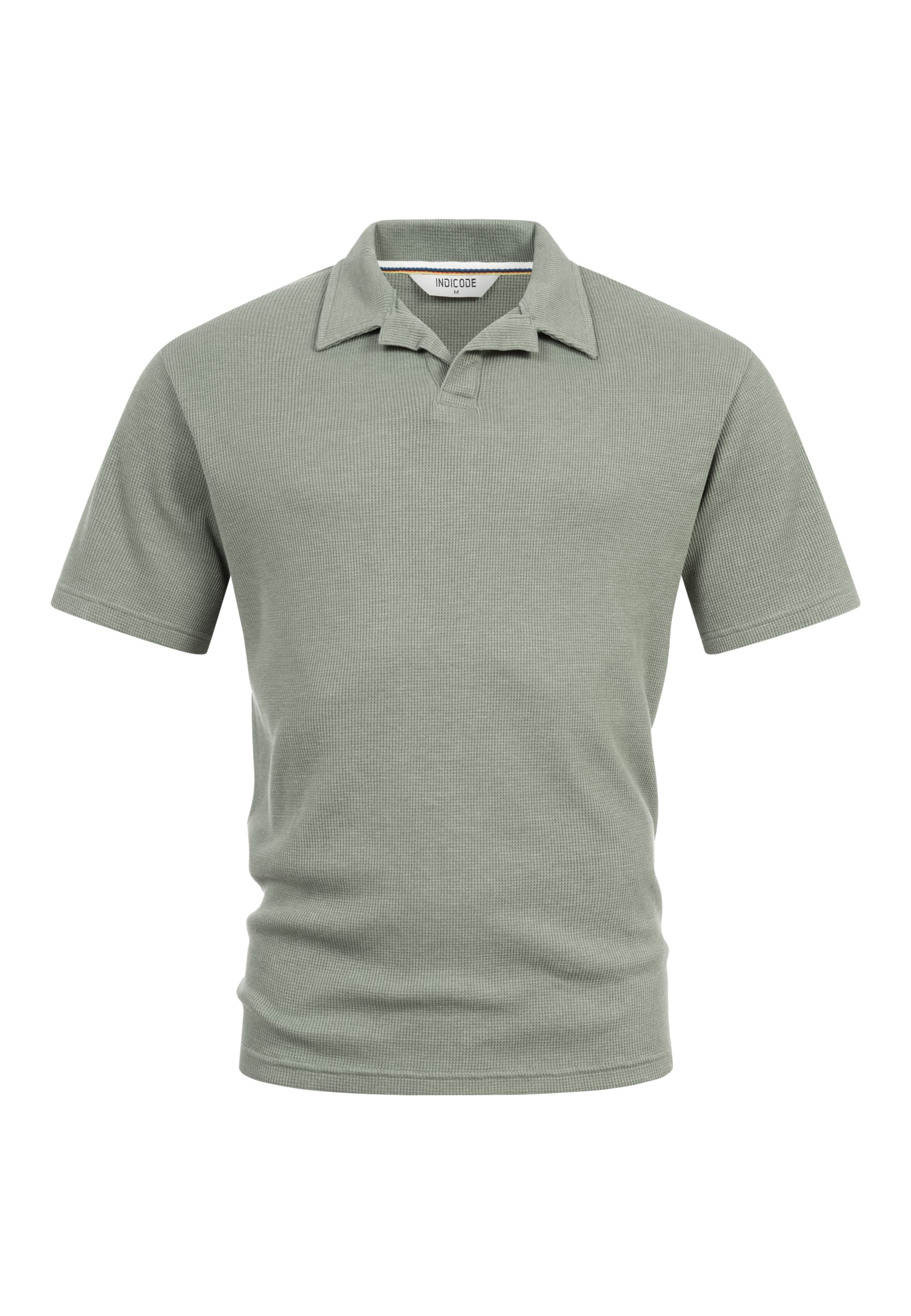INDICODE JEANS Shirt ' INBimmer ' in Green: front