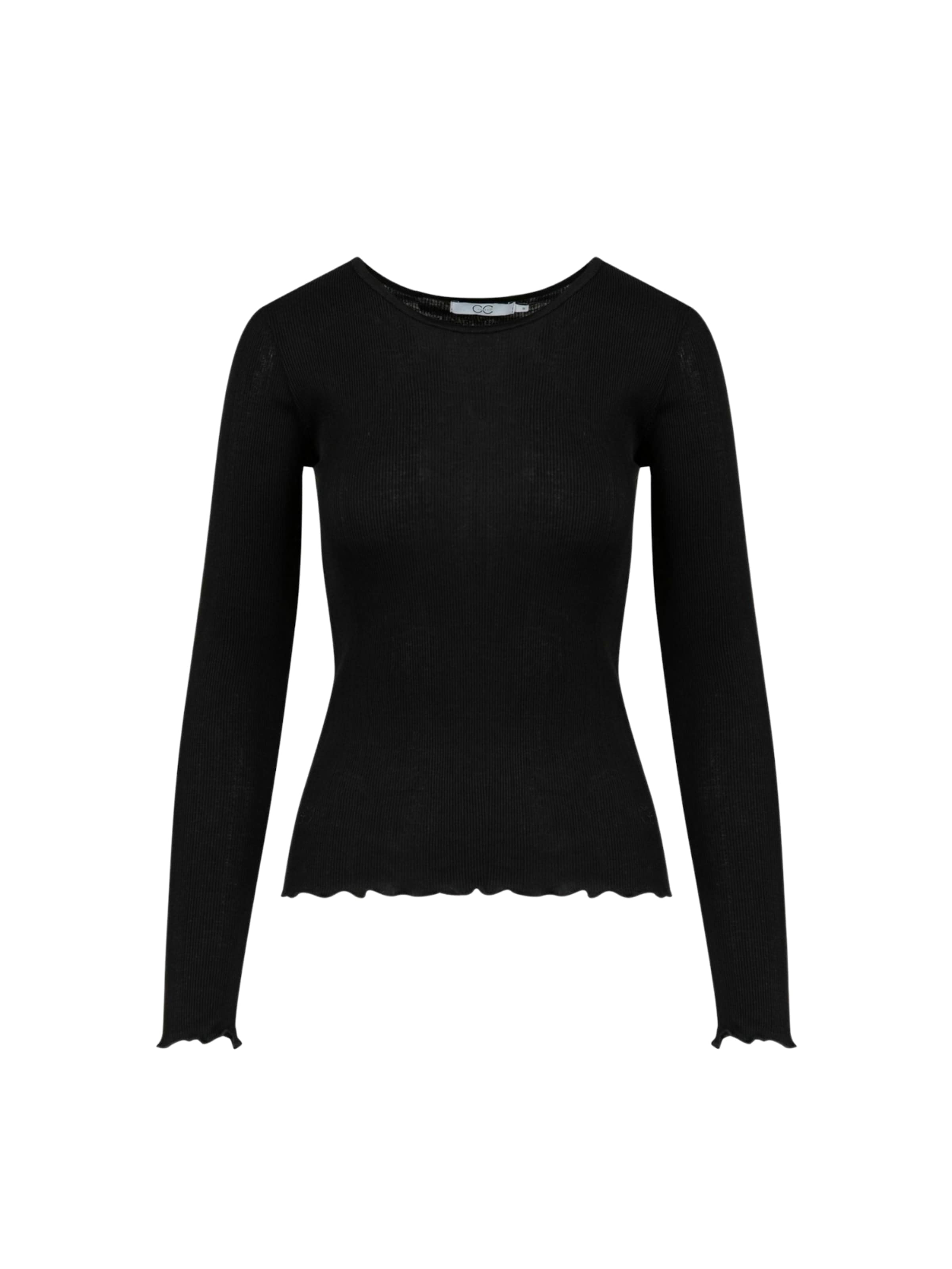 Coster Copenhagen Tričko ' POPPY ' – černá: přední strana