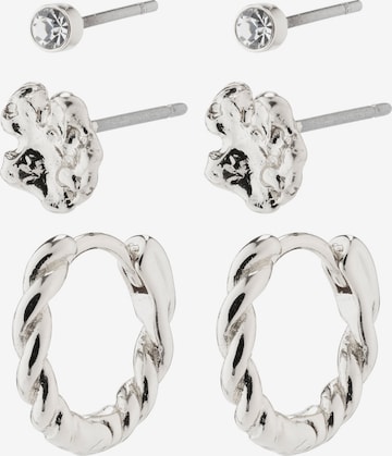 Pilgrim Earrings 'EMANUELLE' in Silver: front