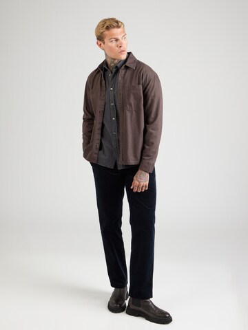 NORSE PROJECTS Regular Fit Hemd 'Osvald' in Grau