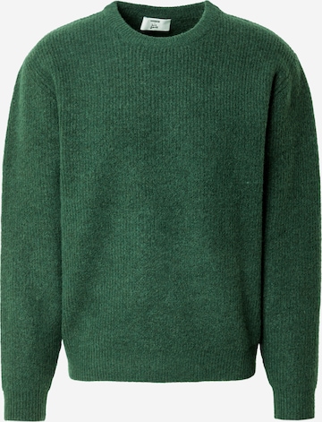 Pullover 'Santino' di ABOUT YOU x Jaime Lorente in verde: frontale