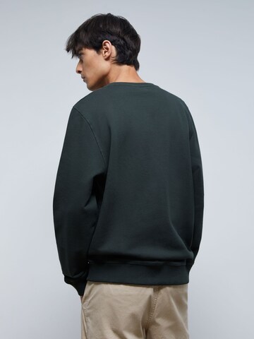 Scalpers Sweatshirt 'Fade' in Grün