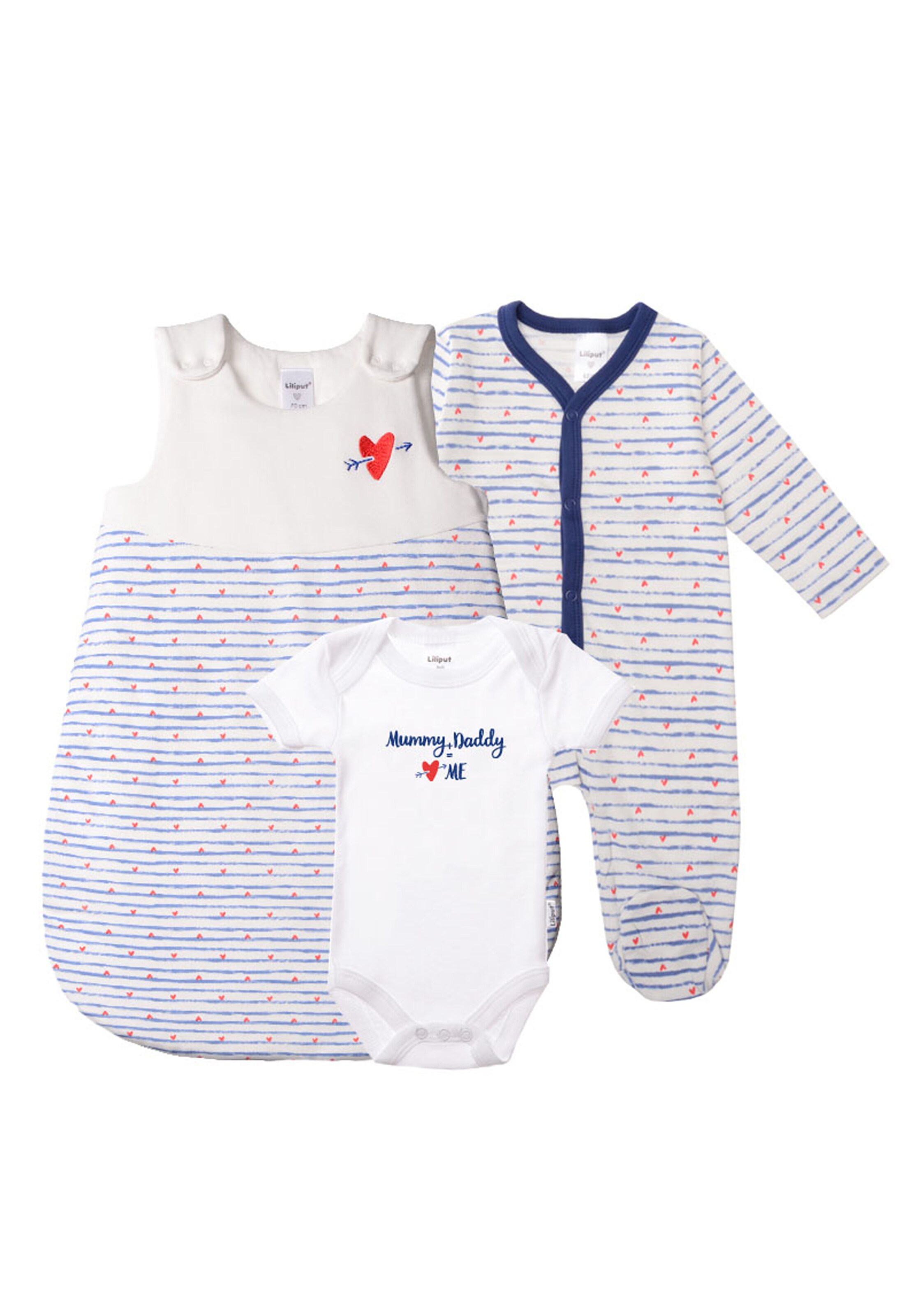 LILIPUT Erstausstattungs-Set in Blau: Vorderseite