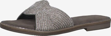 MARCO TOZZI Mules in Silver: front