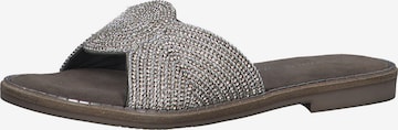 MARCO TOZZI Mules in Silver: front