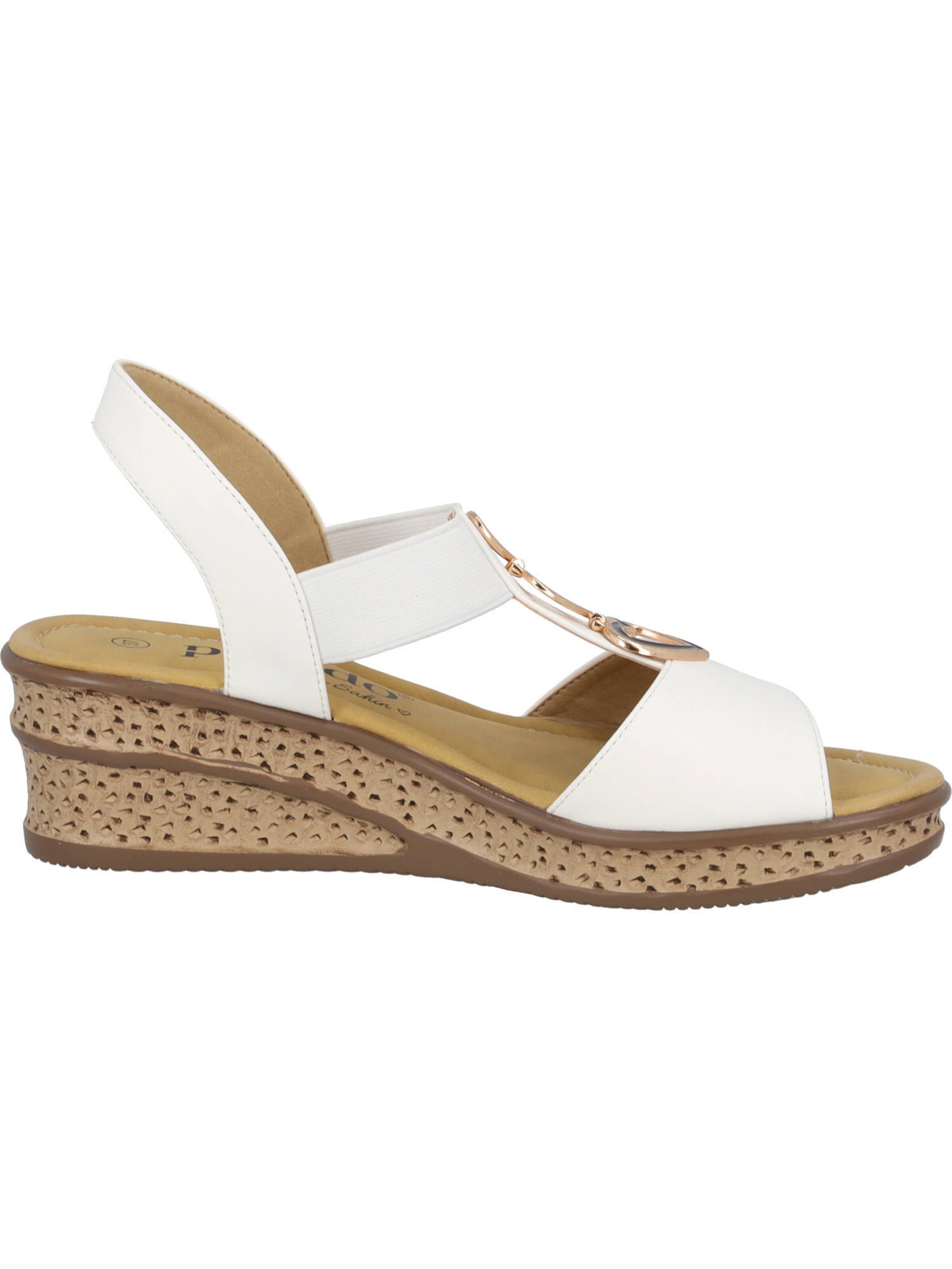 Palado by Sila Sahin Sandaal 'Selri' in Wit