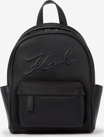 Karl LagerfeldRuksak - crna boja: prednji dio