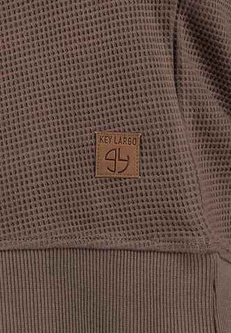 Bluză de molton 'Attack' de la Key Largo pe maro