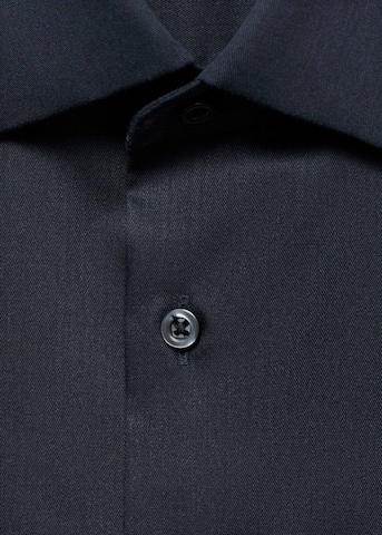 MANGO MAN Regular fit Button Up Shirt 'Palmar' in Blue