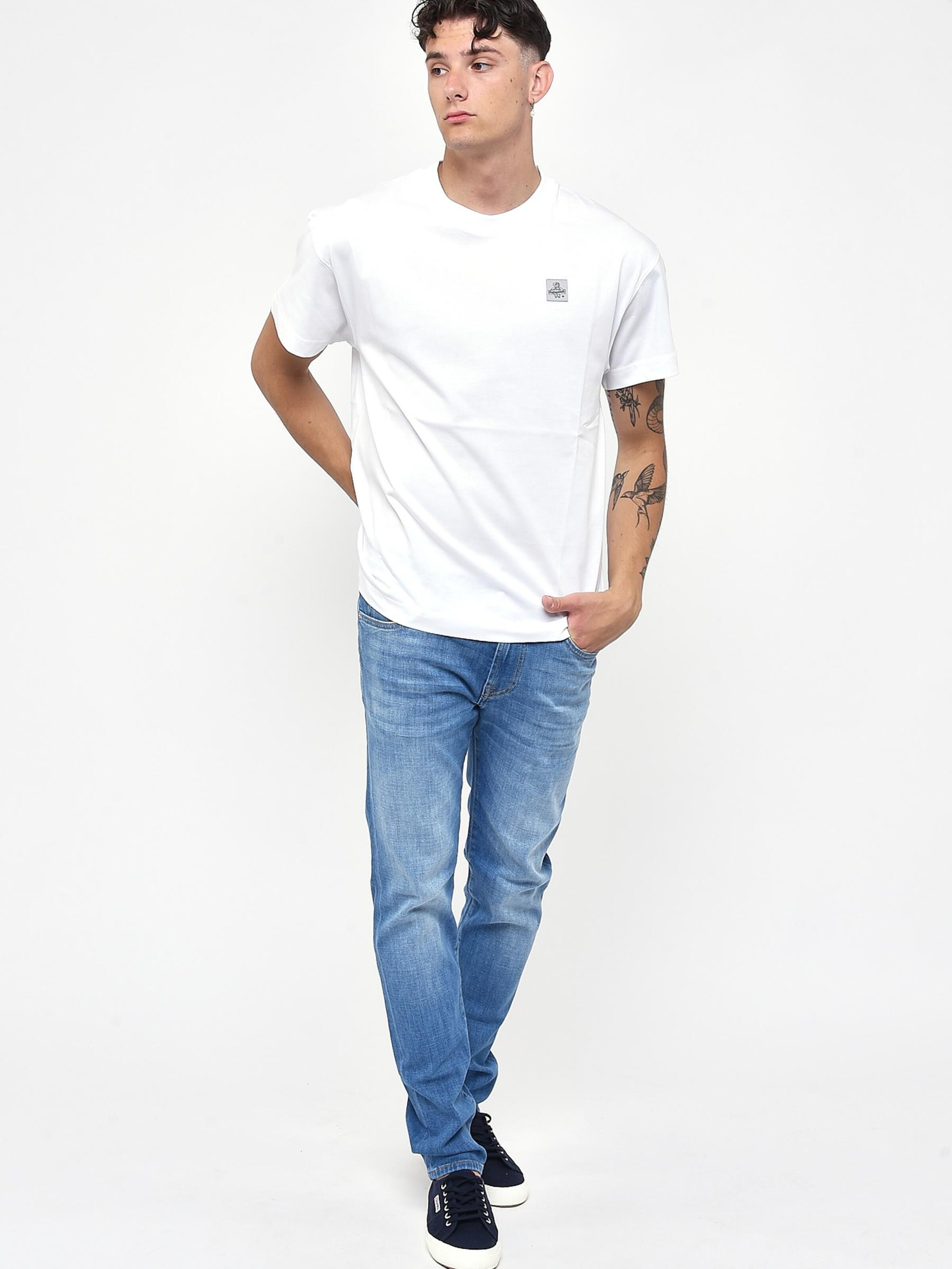 T-Shirt 'CLASH T-SHIRT' Refrigiwear en blanc