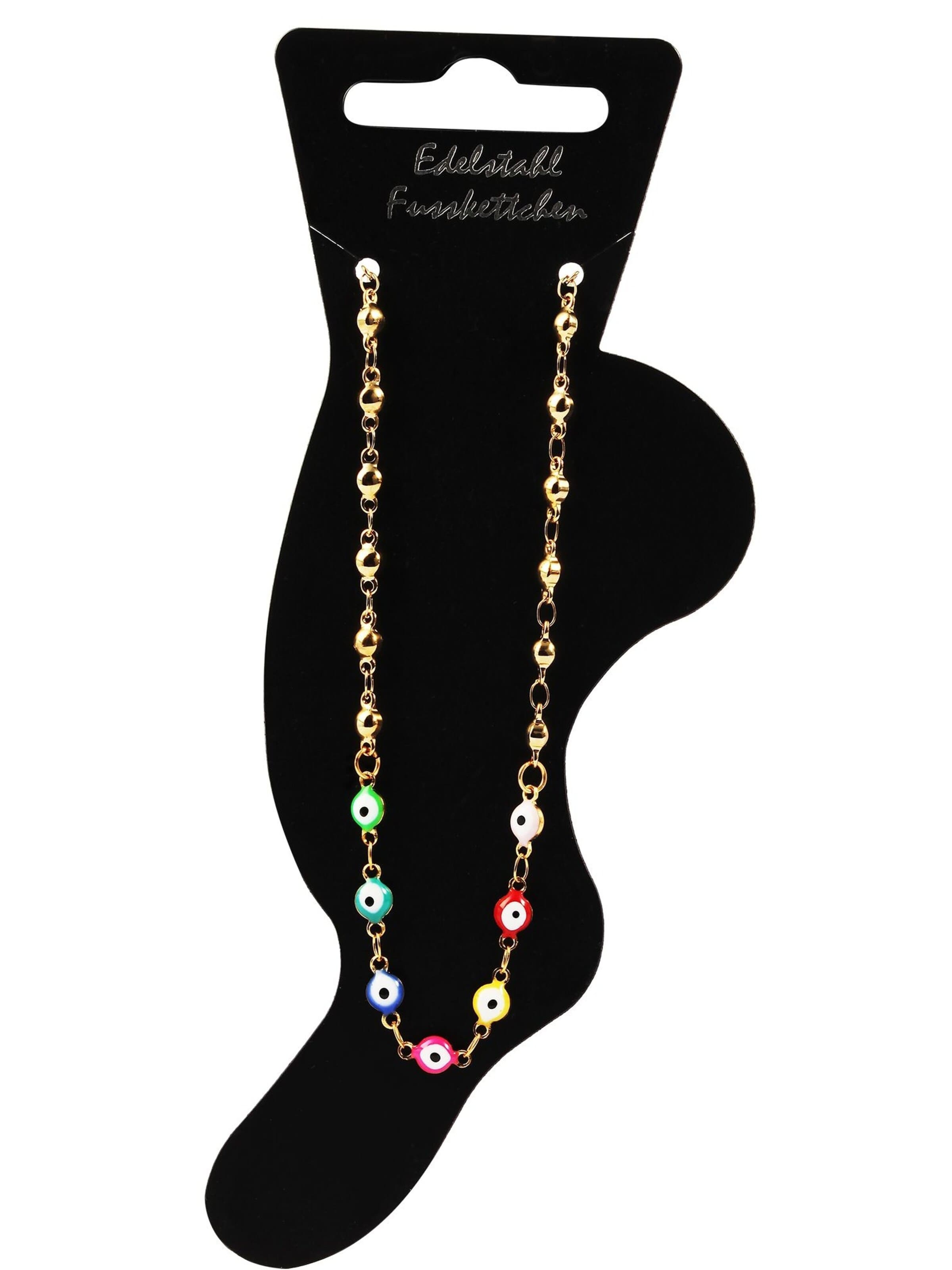 Akzent Foot Jewelry 'Tanja, langlebig' in Gold: front