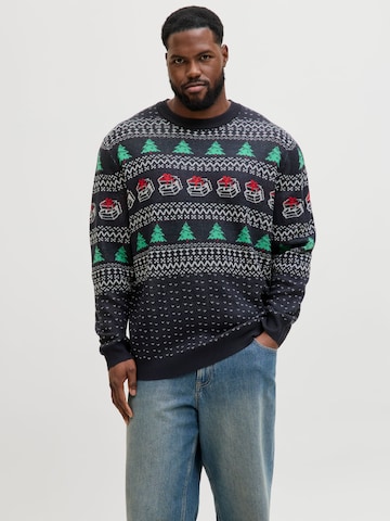 JACK & JONES - Jersey en azul: frente