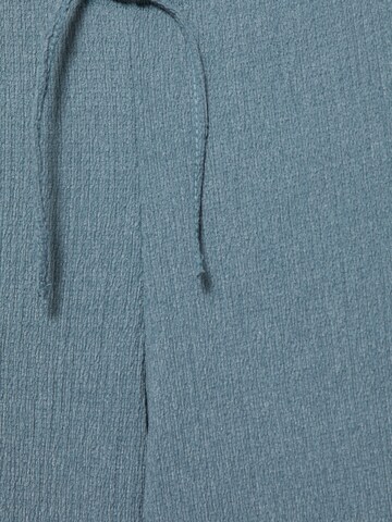 Pull&Bear Široký strih Nohavice - Modrá