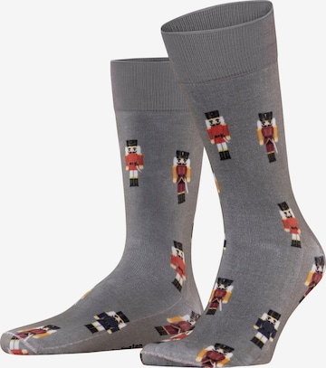 BURLINGTON Socks 'December Days' in Grey: front