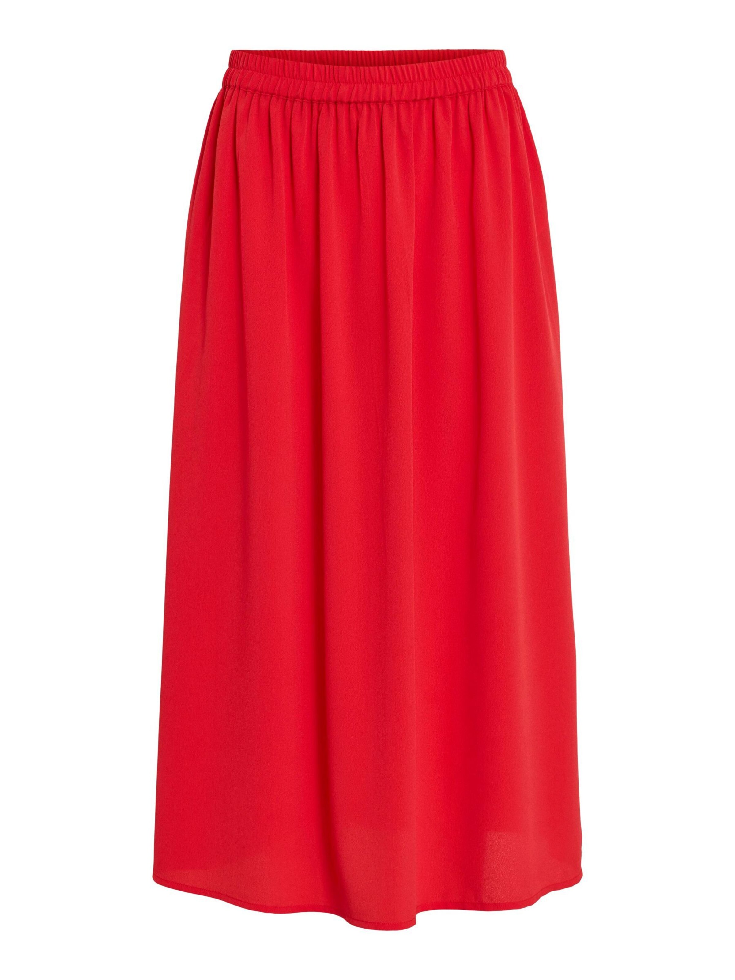 VILA Φούστα 'VIMathilde' σε κόκκινο: μπροστά