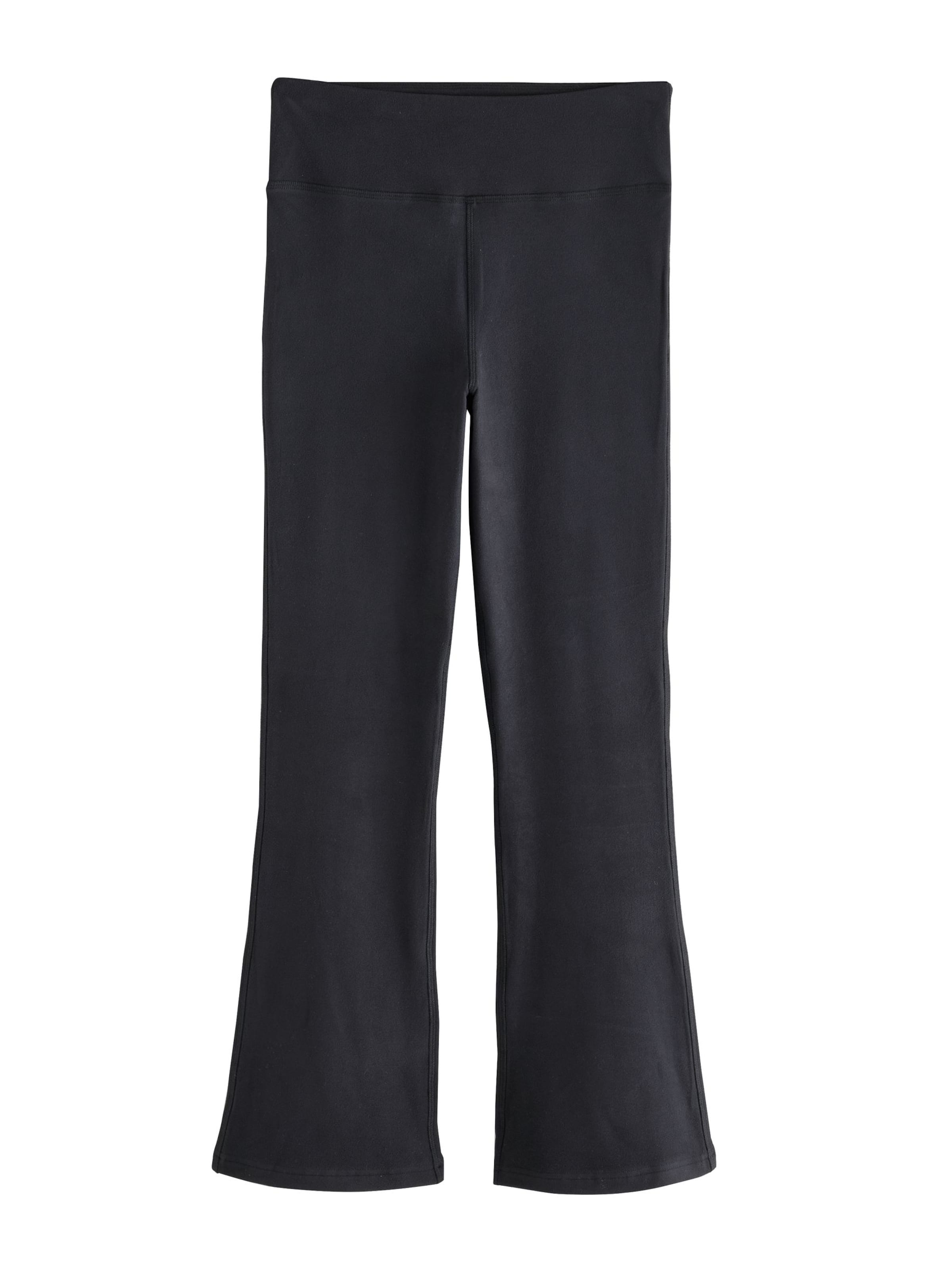 Next Flared Leggings in Schwarz: Vorderseite