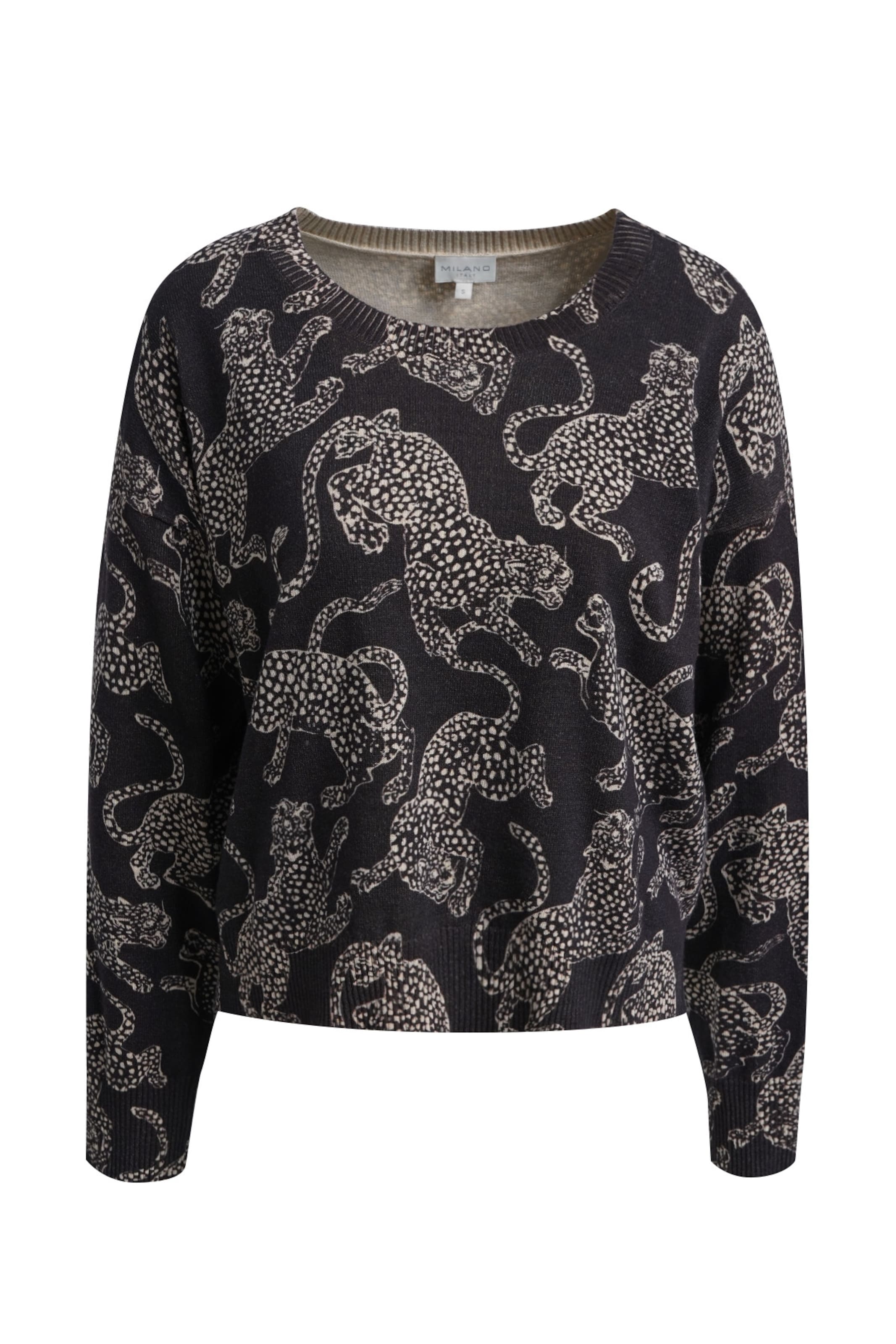 Milano Italy Sweater in Brown: front