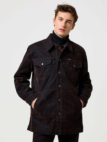 WRANGLER Winter Jacket 'Wrange Jacket' in Brown