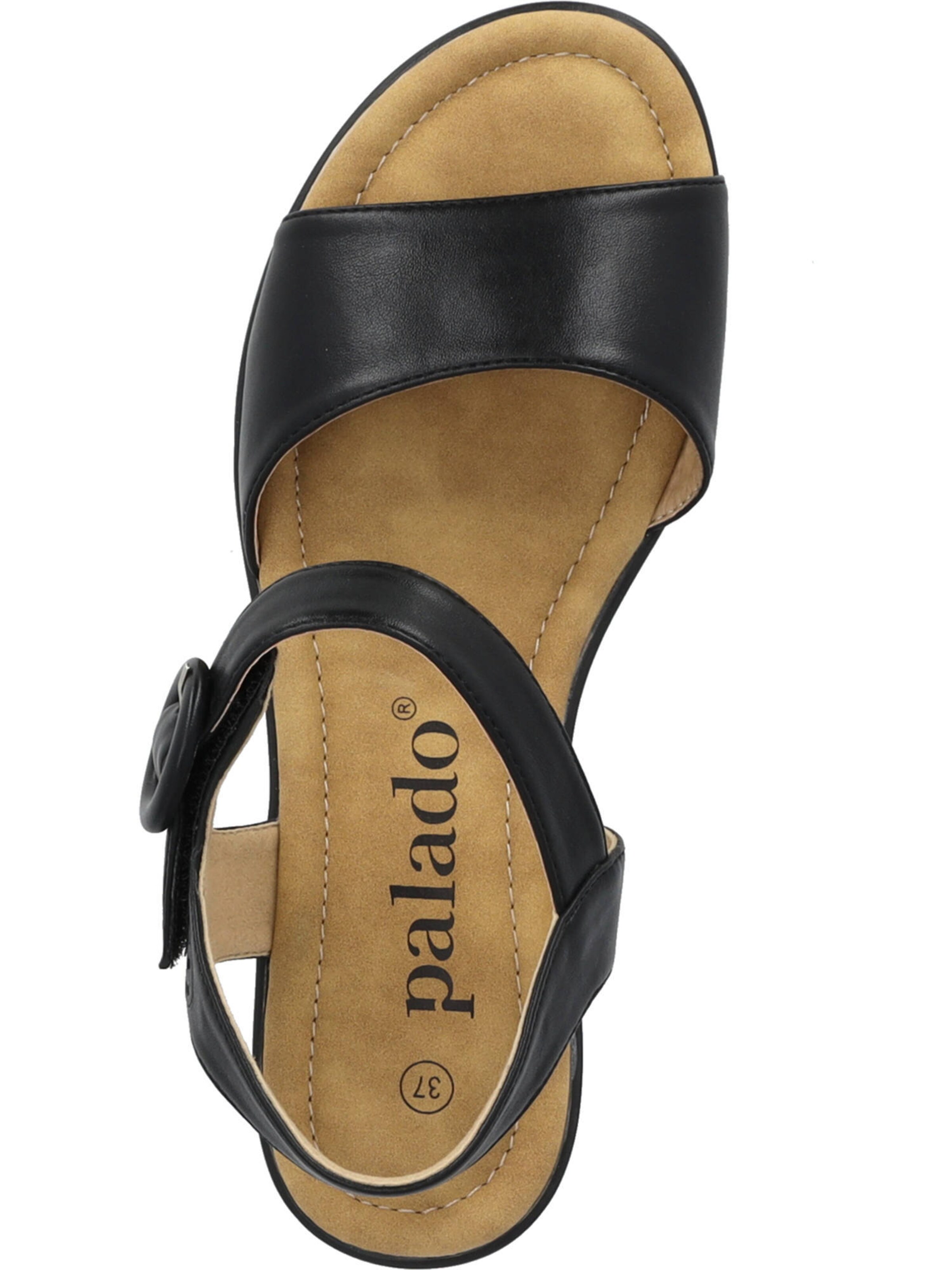 Palado Sandalen met riem 'Helys' in Zwart