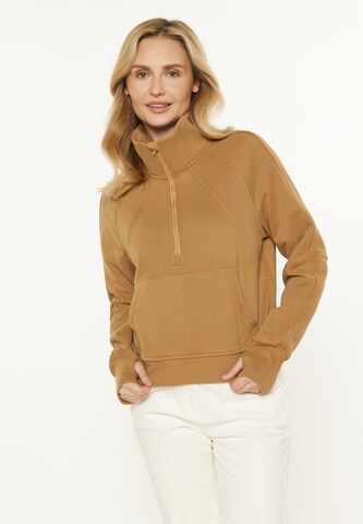 usha BLUE LABEL - Sudadera en marrón: frente