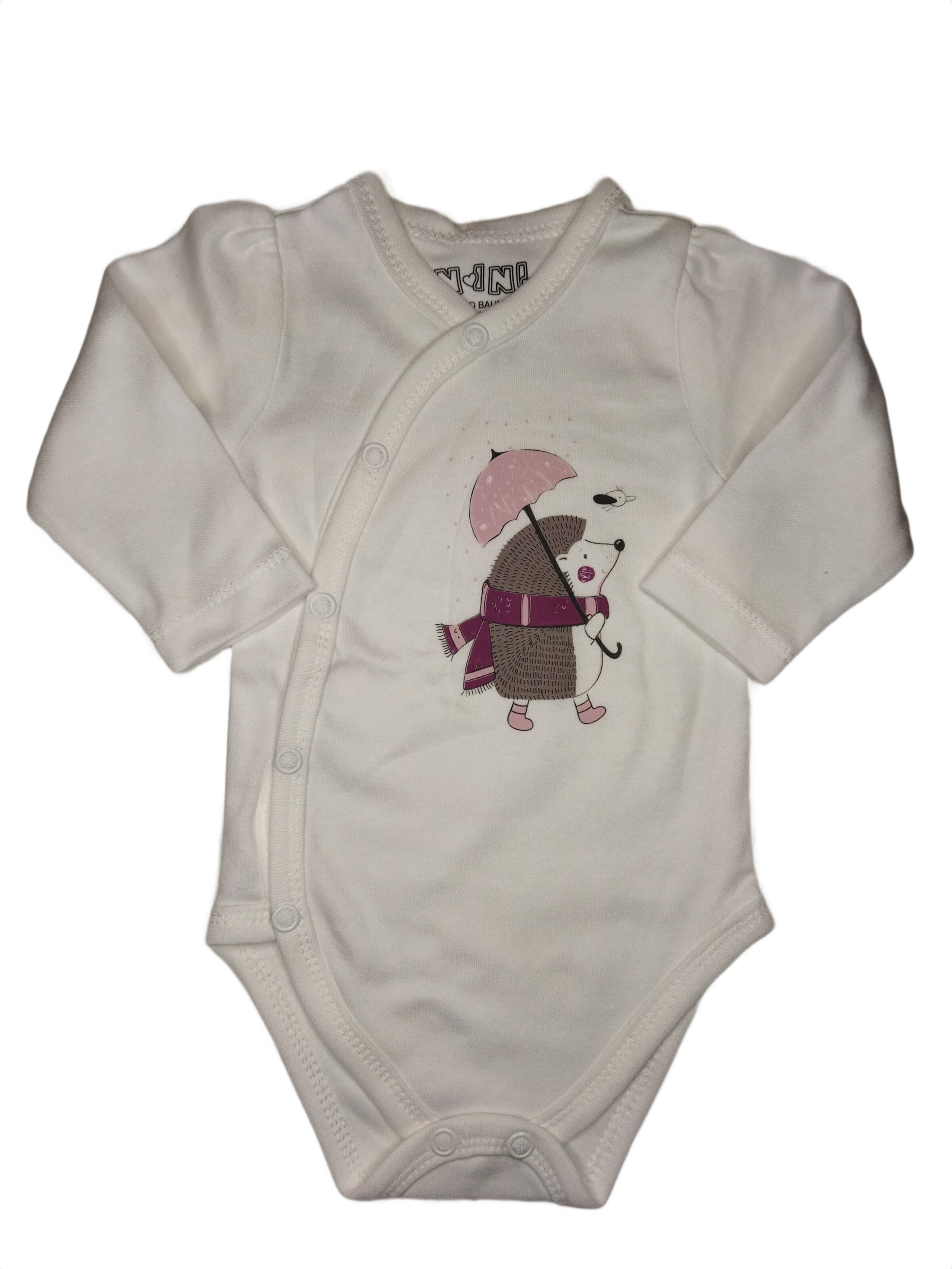 NINI Romper/bodysuit in White: front