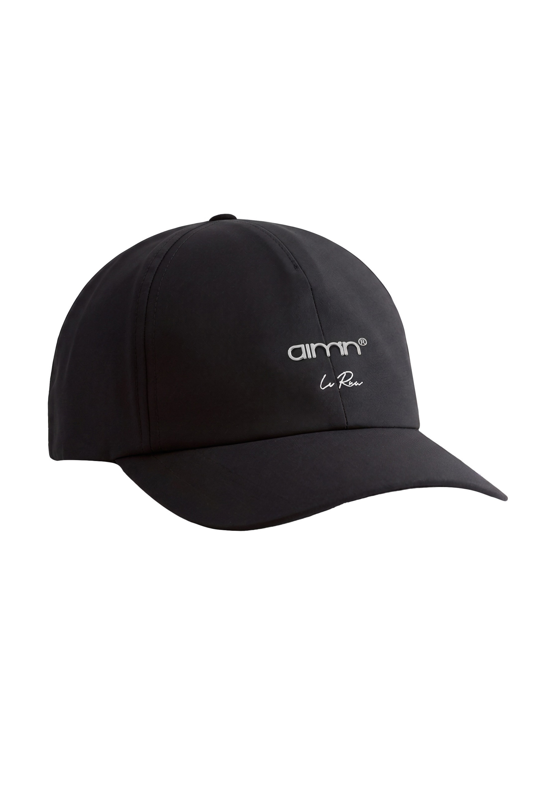 Aim'n Sportcap in Schwarz: Vorderseite