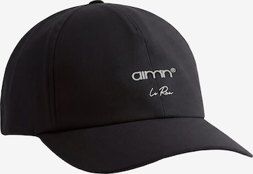 Aim'n Sportcap in Schwarz: Vorderseite