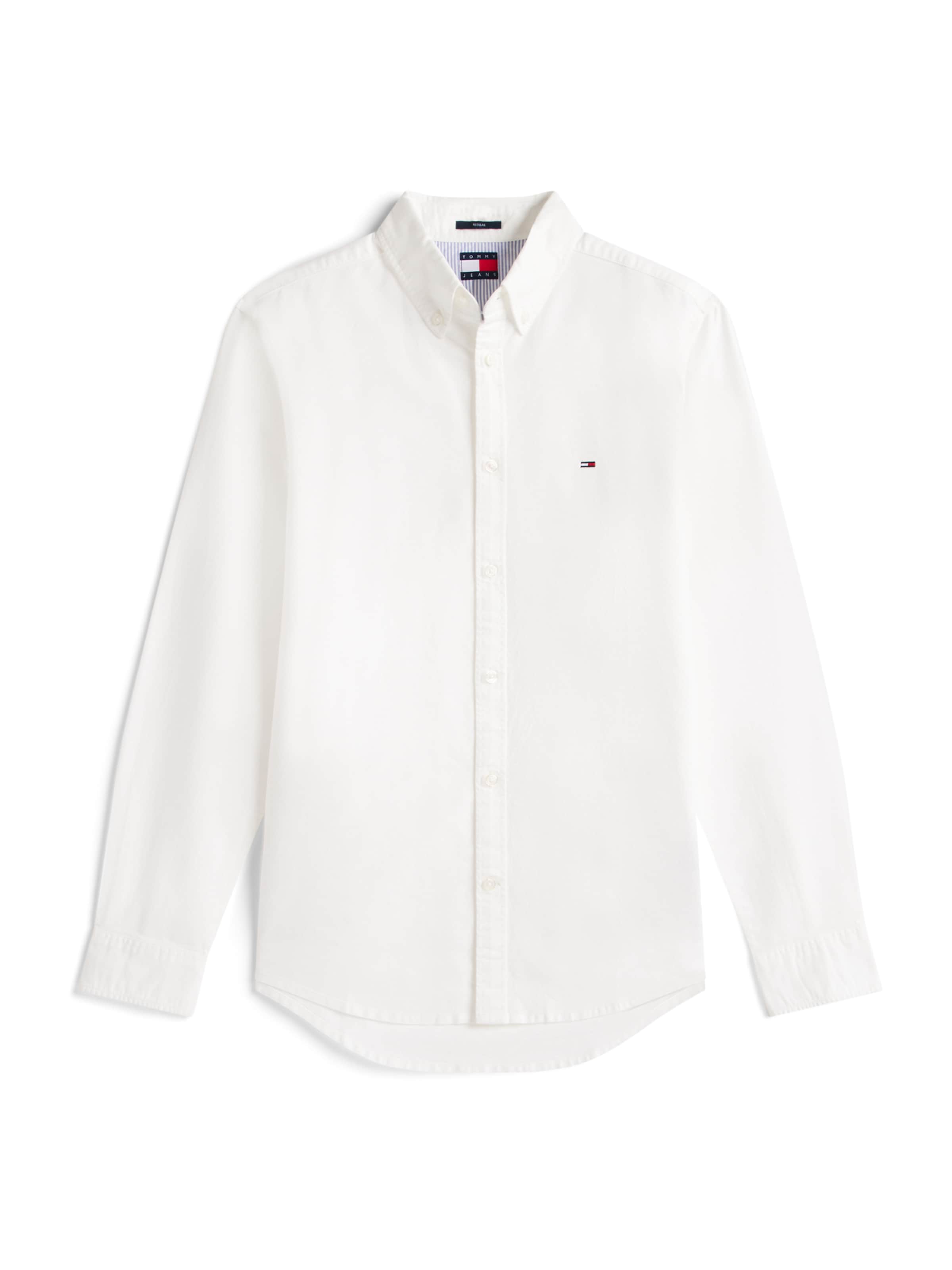 Tommy Jeans Skjorte i hvid: forside