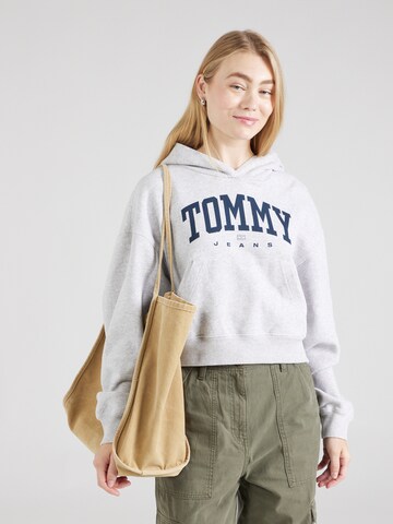 Tommy Jeans Sweatshirt in Grau: Vorderseite