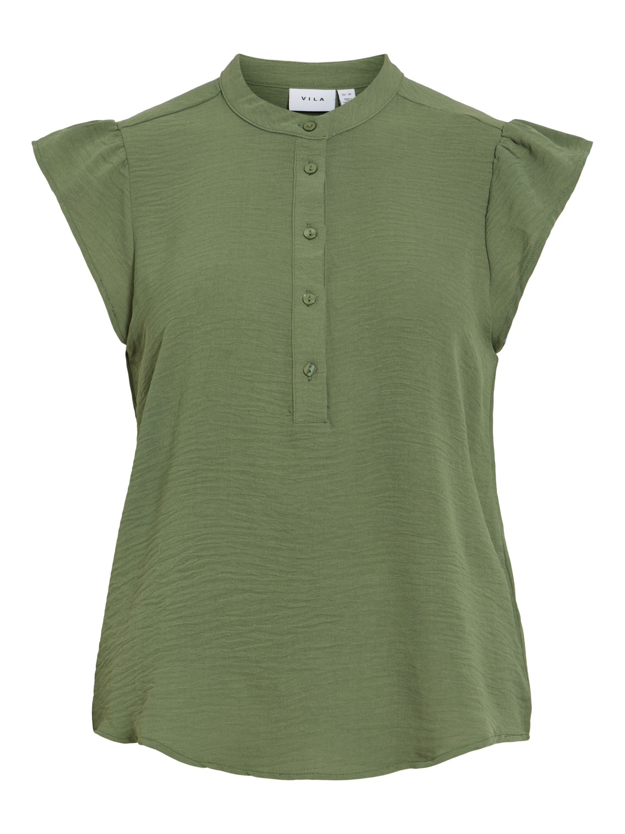 VILA Blouse 'VIRella' in Green: front