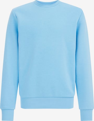 WE Fashion Sweatshirt in Blauw: voorkant