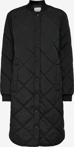 JDY Between-seasons coat 'DIANA' in Black: front