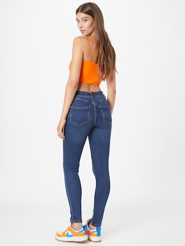 NEW LOOK Skinny Jeans pajkice | modra barva