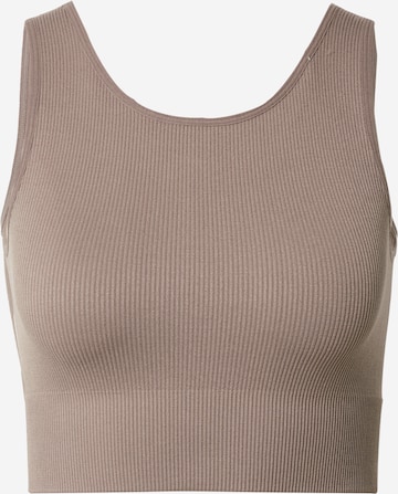 ONLY PLAY Sports Top 'Jaia' in Brown: front