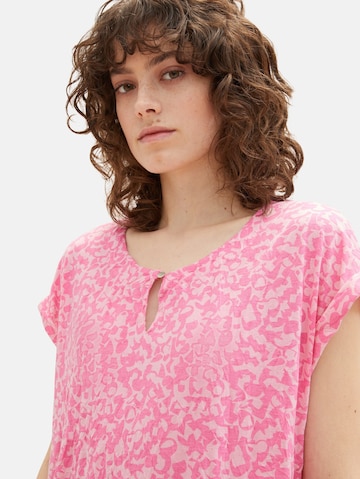 TOM TAILOR - Blusa em rosa