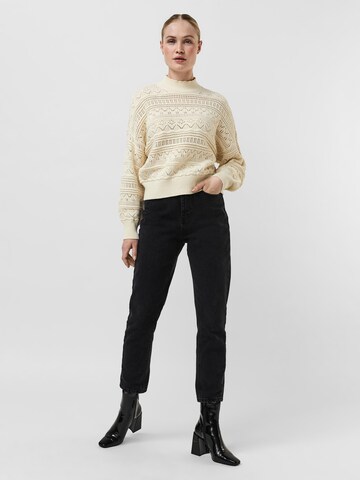 VERO MODA Pullover 'True' in Beige