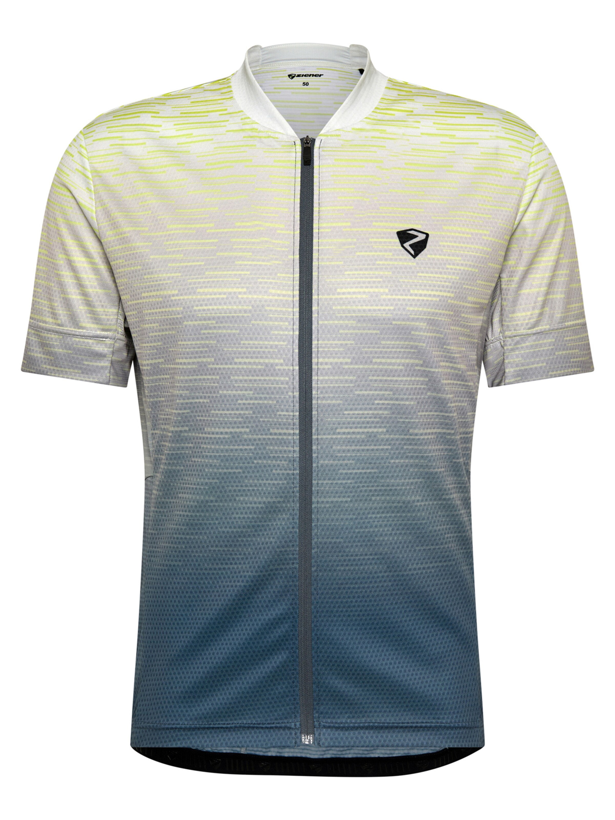 ZIENER Performance Shirt 'NELETE-Z ' in Grey: front
