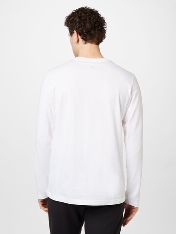 ADIDAS SPORTSWEAR - Camiseta funcional 'Essentials' en blanco