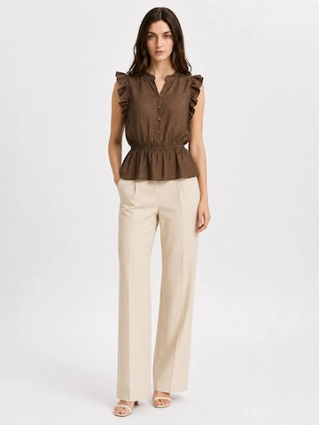 Camicia da donna di MixRay in marrone