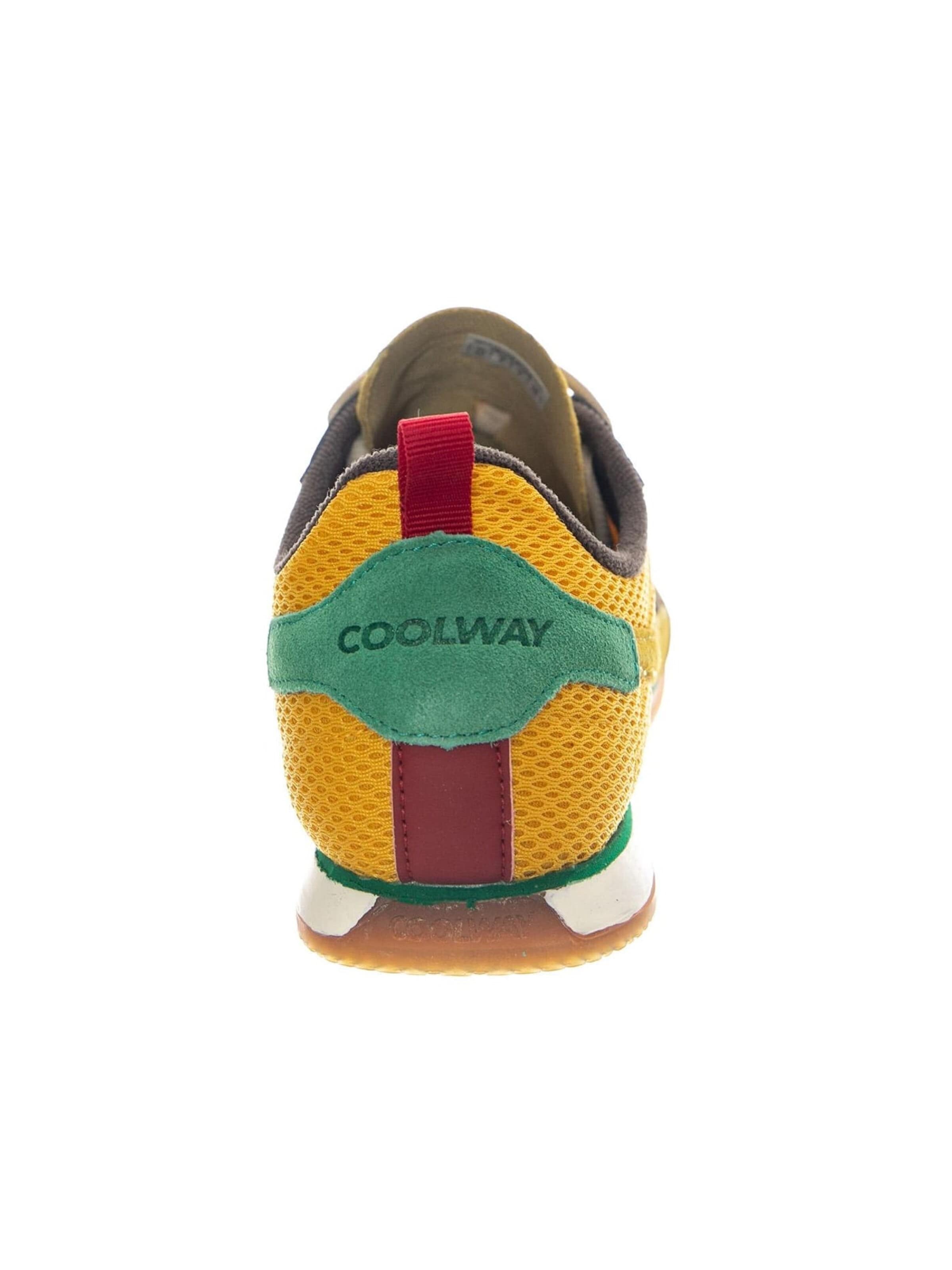COOLWAY Sneakers laag 'Nilo Mos M Moss Green' in Geel