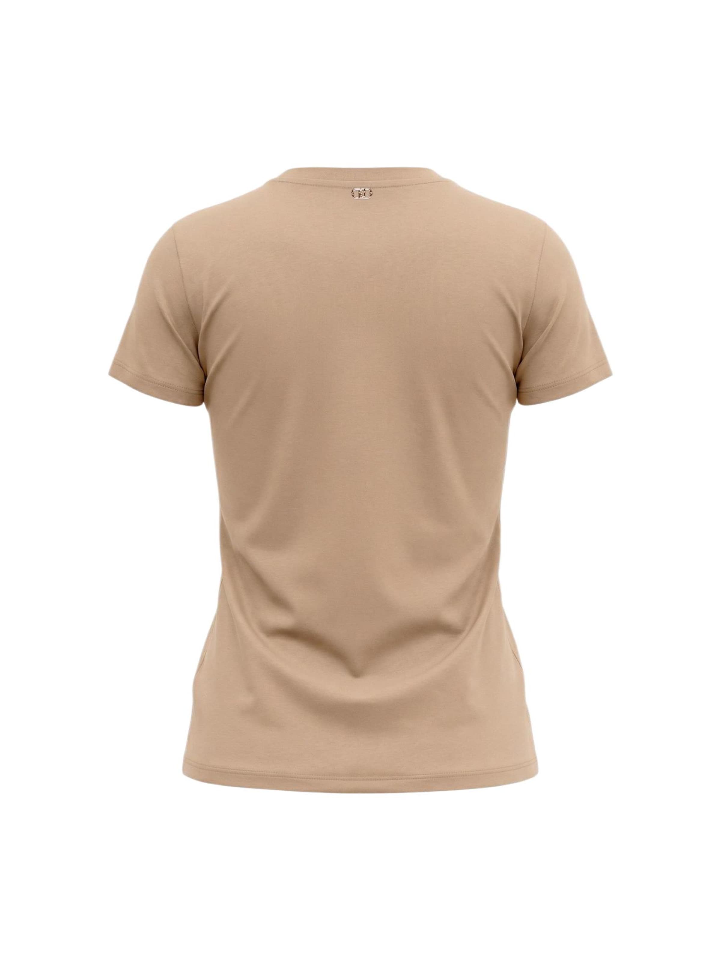 Top 'ECS MODA TA6155 JS923' di Liu Jo in beige