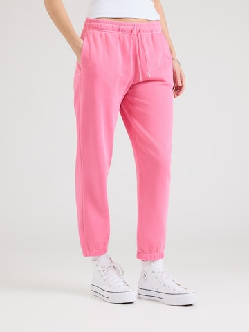 Effilé Pantalon GAP en rose : devant