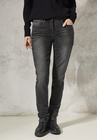 CECIL Regular Jeans in Black