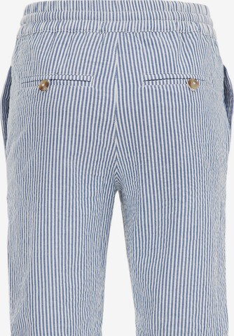 WE Fashion - Slimfit Pantalón en azul