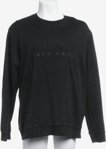 BOSS Sweatshirt & Zip-Up Hoodie in XXXL in Black: front