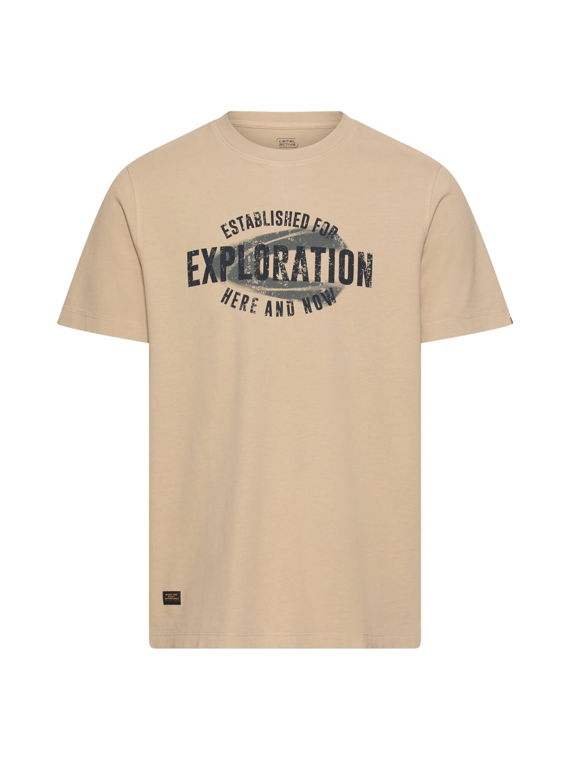 CAMEL ACTIVE T-shirt i beige: framsida