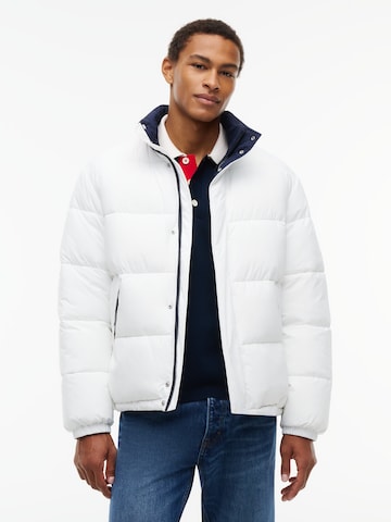 Giacca di mezza stagione 'VAIL' di Tommy Jeans in bianco: frontale