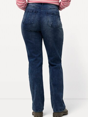 Ulla Popken regular Jeans i blå