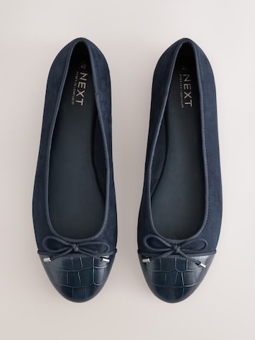 Next Ballerina 'Forever Comfort' in Blauw
