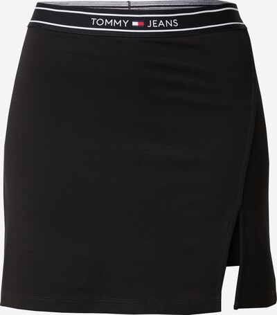 Tommy Jeans Svārki, krāsa - tumši zils / sarkans / melns / gandrīz balts, Preces skats